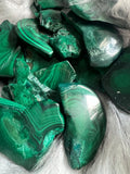 Malachite Slab (Intuitively Picked)