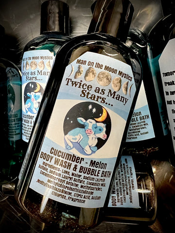 Twice as Many Stars Body Wash and Bubble Bath