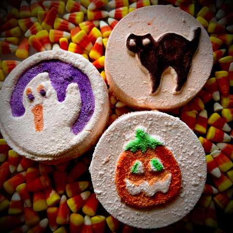 Halloween Cookie Bath Bombs