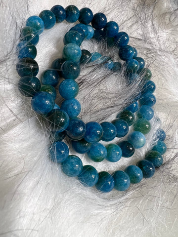 Blue Apatite Bracelet