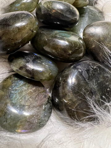 Labradorite Palm Stone