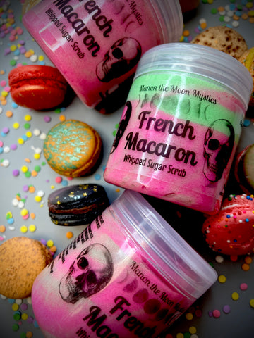 French Macaron Whipped Sugar Scrub