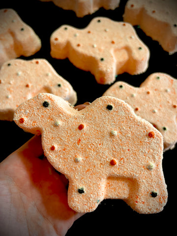 Halloween Frosted Camel Cookie  Bath Bomb
