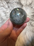 Labradorite sphere