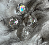 Clear Quartz Rainbow Crystal Sphere