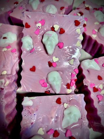 Strawberries & Scream Soap Slab