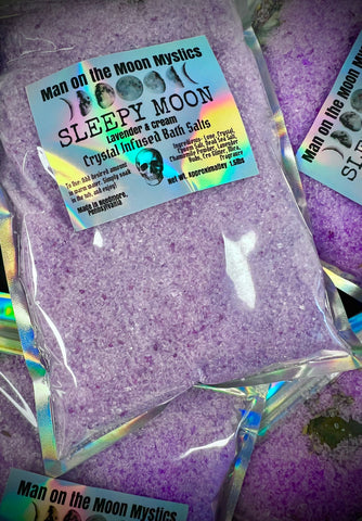 Sleepy Moon Crystal Infused Bath Salts