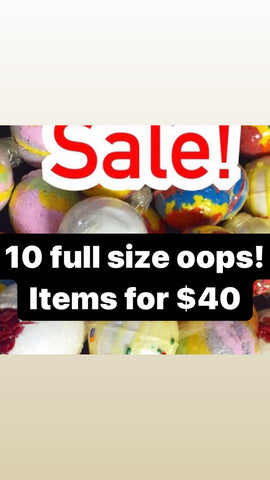 Oops! Sale items!