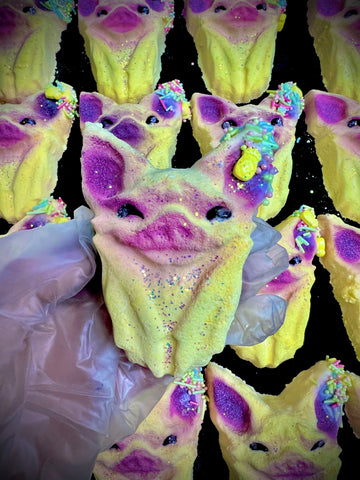 Coconut Banana Baby Fruit Bat Bath Bomb