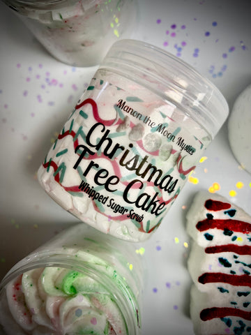 LIMITED EDITION Christmas Tree Cake Whipped Sugar Scrub